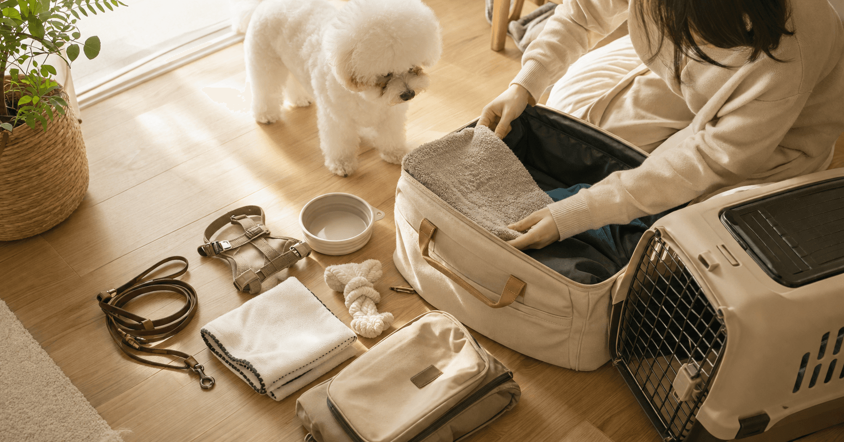 犬連れ旅行の持ち物リスト完全版|必需品からあると便利なグッズまで【保存版】